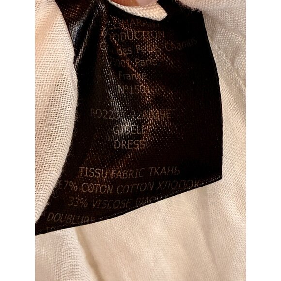 Isabel Marant Etoile Gisele White Lace Mini Dress - Size 8 - Picture 7 of 14